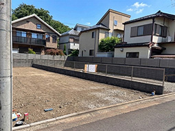 武蔵野市境 売地２区画